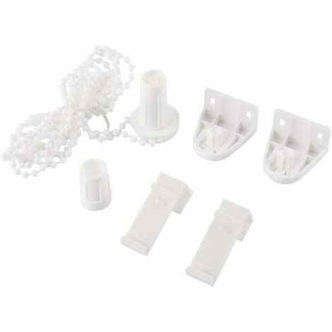 Kit di riparazione del raccordo per tenda a rullo, kit di montaggio per la riparazione della catena della puleggia laterale del supporto della frizione per tendina cieca da 17 mm