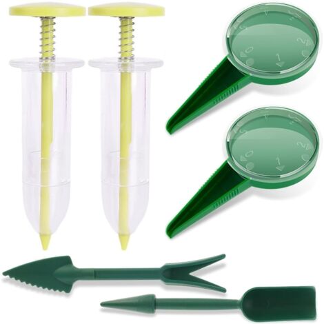 Mini seminatrice, 6 pezzi Mini distributore di semi Seminatrice Seminatrice manuale Seminatrice Seminatrice universale per semina orticola