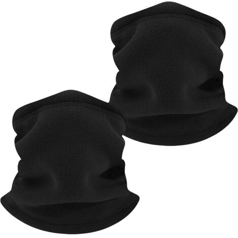 Scaldacollo Polar Scaldacollo. Scaldacollo elastico con fodera in pile spesso e morbido per l'inverno. Maschera scaldacollo antivento da sci passamontagna per uomo e donna - taglia universale