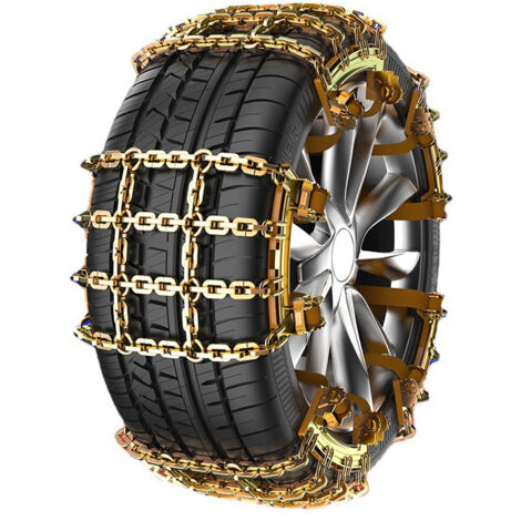 Catene Antiscivolo e Antiscivolo Universali in Acciaio Inossidabile per Auto, SUV e Camion
