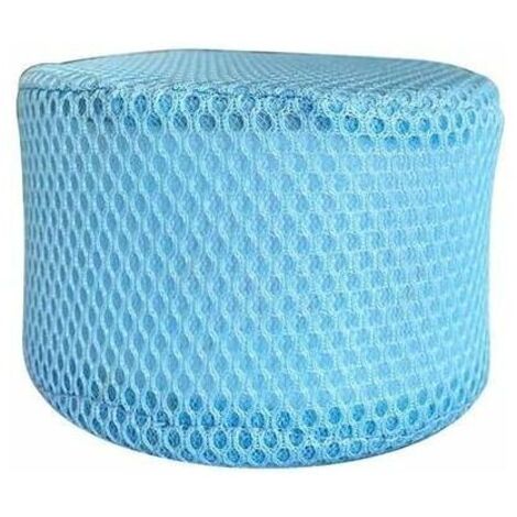 Confezione da 6 sacchetti in rete per filtro piscina MSpa, filtro piscina gonfiabile, cartucce spa, rete protettiva 10,5x6,8 cm (1/5)