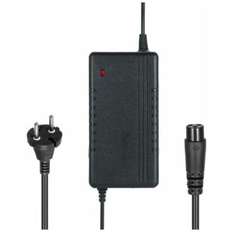 Caricabatterie per monopattino elettrico 54,6 V 2 A, caricabatteria agli ioni di litio, connettore in linea a 3 fori, adatto per monopattino elettrico Kugoo M4
