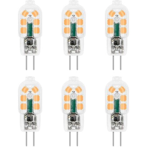 Lampadina LED G4 12V 2W Bianco caldo 3000K, 200lm, equivalente a ...