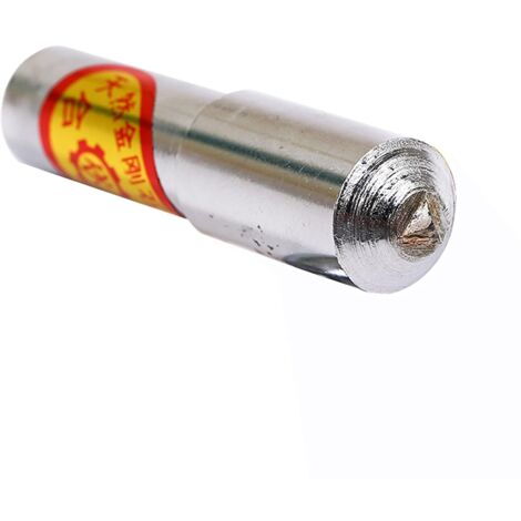 Raddrizzatrice con mola diamantata da 0,2 carati 10mm  45mm, coltello per raddrizzare e levigare, sbavatura per rettifica, impugnatura rotonda diritta a punto singolo