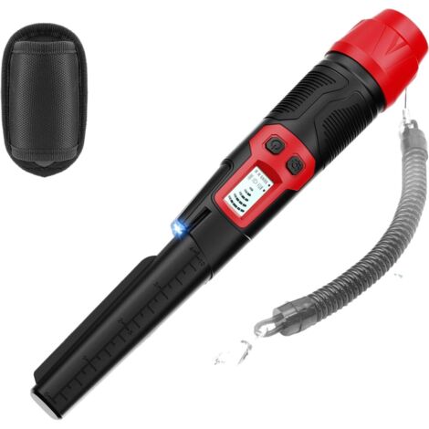 Metal Detector, Metal Detector Portatile IP68 Pinpointer, Metal Detector a Induzione di Impulsi Professionale a 360° con 3 Modalità per Adulti e Bambini