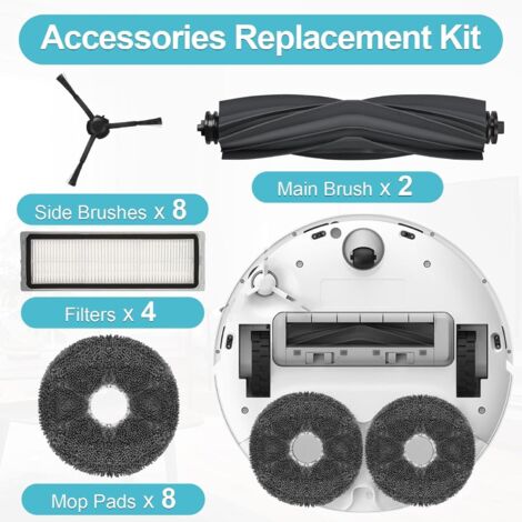20 accessoires Geschikt voor de Dreame L10s Ultra / L10 Ultra / L10