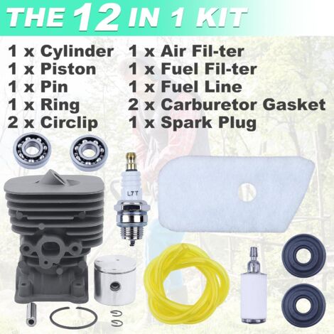 Tondeuse,Kit de filtre à Air à Piston cylindre 35mm, pour Husqvarna