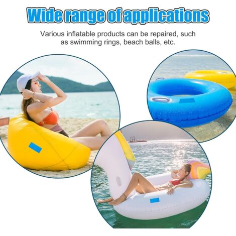 Set De 4 Juguetes Inflables Para Piscina – 2 Balsas Y 2 Remos – Ideal Para Juegos De Equilibrio – Soporta Hasta 100 Kg – Tamaño 145×35 Cm – Verano Y Fiestas