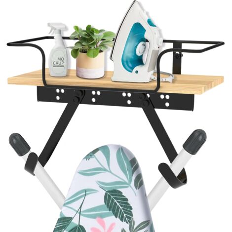 Soporte De Pared Para Tabla De Planchar Blanco Organizador L Nombre Del