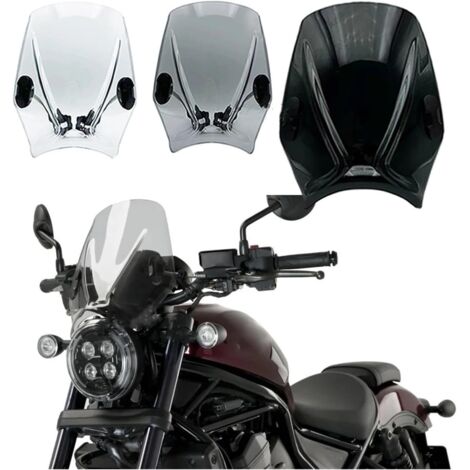 WOOGA Motorfiets CNC vergroting voetsteun brede pedalen geschikt voor Ho&n&da Rebel CMX 1100 CMX1100/DCT accessoires 2021 2022 2023 2024 (zwart met zilver