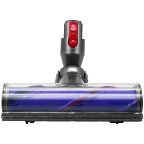 Cepillo compatible con aspiradora Dyson V7 V8 V10 V11 V15, accesorio de cabezal de cepillo de accionamiento directo con 25 cm de ancho (1/3)