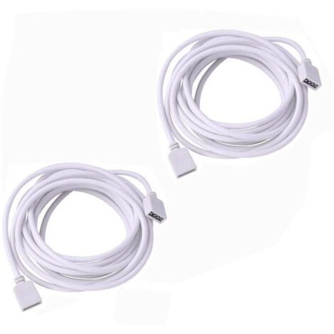 Cable alargador con conector de 4 pines para tiras LED (2 m, paquete de 2) (1/5)