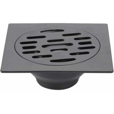 Desagüe de suelo de PVC, desagüe de ducha, antiolor, desagüe de suelo de acero inoxidable para baño, desagüe de residuos, desagüe de suelo para lavadora, inodoro, cabina de ducha, cocina (piso común) (1/5)