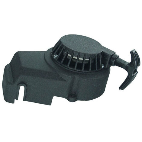 Mini ATV de aluminio de 47 cc y 49 cc, arranque de retroceso, moto de cross, color negro, compatible con la mayoría de los motores de 2 tiempos de 47 cc y 49 cc, minimotos/ATV/scooter. (1/4)