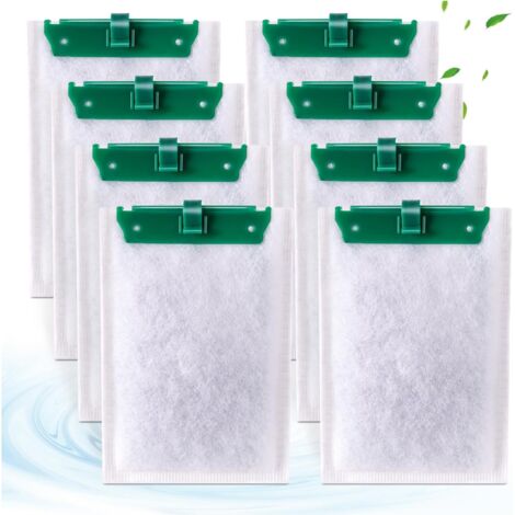 Paquete de 10 cartuchos de filtro medianos compatibles con filtros Tetra Whisper Bio-Bag. Cartuchos de filtro de repuesto medianos para filtros Whisper ReptoFilter y filtros de potencia 10i IQ10 PF10: (1/5)