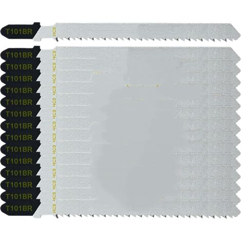Hoja de sierra caladora T101BR de 15 piezas para Bosch, Dewalt, Hitachi, Makita, Festool, etc. (1/2)