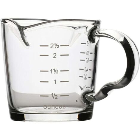 Vaso medidor de cocina de 75 ml - Espresso - Bar, restaurante y líquidos secos (1/5)