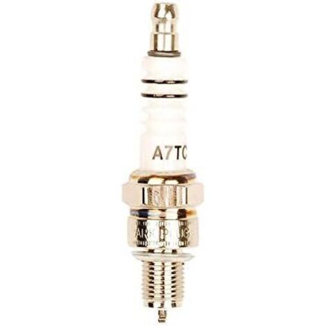 Bujía A7tc para GY6 50CC, 70CC, 90CC, 110CC, 125CC, 150CC, ATV, motocross, karts, ciclomotor, scooter de gasolina, 1 unidad (1/3)