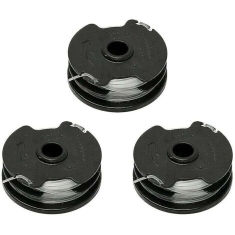 Paquete de 3 hilos para cortacésped inalámbrico Parkside PRTA 20-Li C3 (carrete IAN351753, negro) (1/5)