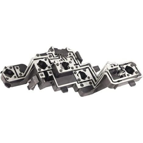 Placa de circuito de luz trasera de 6 pines resistente a altas temperaturas para 307 Hatchback 2008-2013 (derecha 6007706 00 D) (1/5)