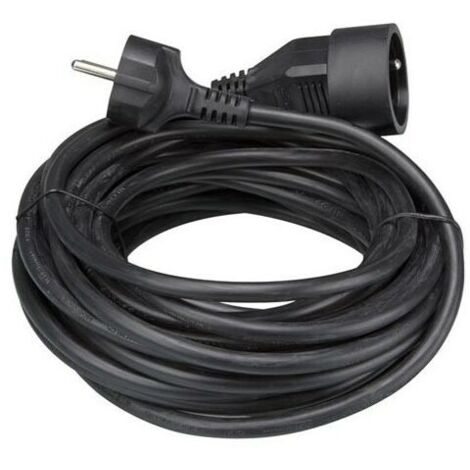 Cable de extensión - 10 m - Negro - 3G1.5 EC10B RI9514 (1/3)