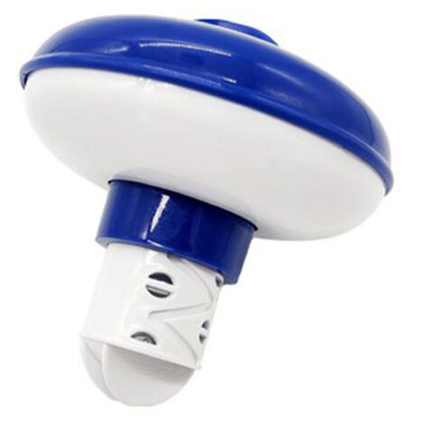 Dispensador de cloro flotante para piscinas, dispensador de pastillas de cloro flotante extraíble para jacuzzis y spas. Dispensador de cloro flotante para uso en interiores y exteriores. (1/5)