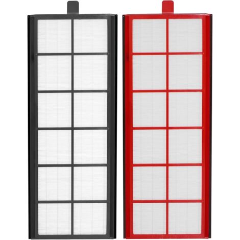 Juego de 2 filtros de aire compatibles con la unidad de ventilación Zehnder ComfoAir 350/550/D350 - Filtro de aire G4/F7-400100084 - Blanco/Rojo/Negro (1/5)