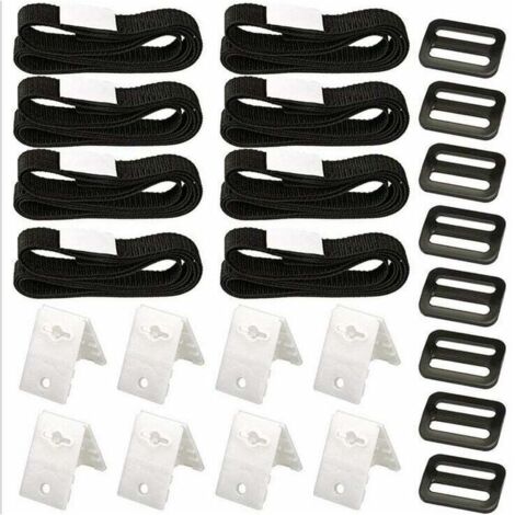 Kit de fijación para cubierta solar de piscina, kit de correas para cubierta solar (1/5)