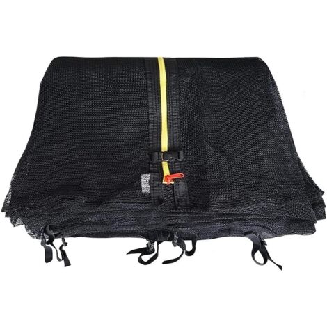 Red de seguridad de repuesto para trampolines, red de protección, compatible con trampolines redondos, fácil de montar.