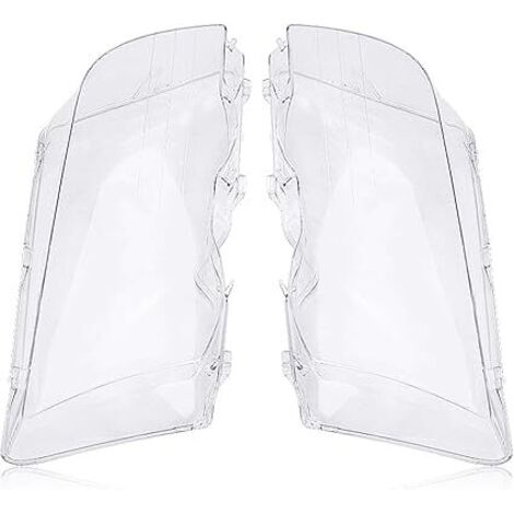 Reemplazo de lente de faro, 1 par de cubiertas de lente de faro izquierdo y derecho para E46 Serie 3 1998-2001 4 puertas (1/5)