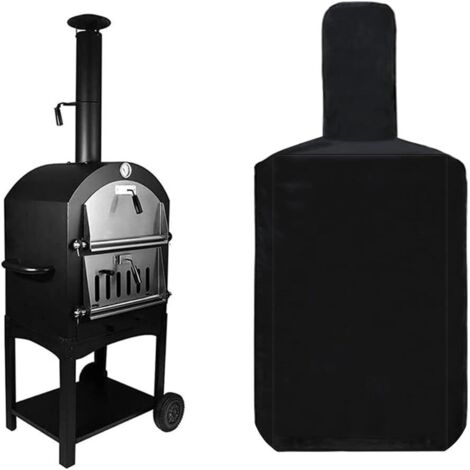 Funda impermeable para horno de pizza (165 x 65 x 45 cm), resistente a la lluvia y al polvo, para hornos de exterior.
