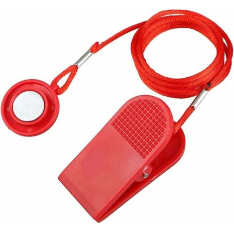 Llave de seguridad para cinta de correr, universal para la mayoría de los imanes, kit de repuesto para fitness (1/5)