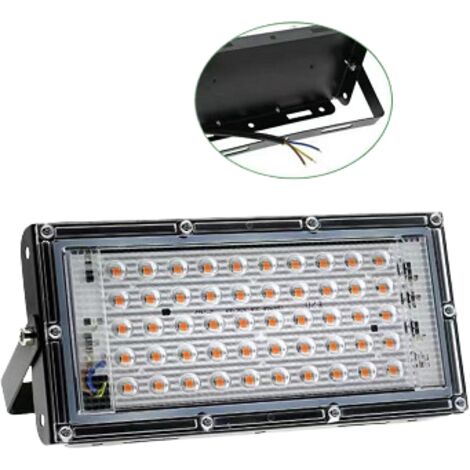 Lámpara LED para cultivo de plantas de interior, 50 W, luz LED para cultivo de plantas, luz LED para cultivo de plantas de interior, luz LED para cultivo de plantas, luz para cultivo de plantas, luces