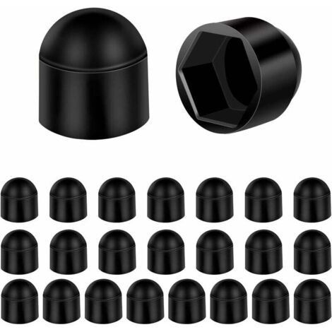 Tapas para tuercas M6 para llave de 10 mm Antracita 24 uds Tapas para tornillos M6 para llaves de 10 mm, tapas para tornillos y remaches (1/5)