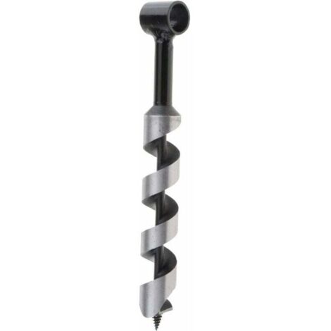 Broca de barrena multifuncional para madera con ojo escocés (6 mm/20 mm/25 mm/30 mm) para bushcraft, acampada, barrena manual y herramienta de supervivencia al aire libre - 25 mm (1/5)