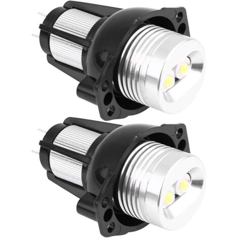 Luz LED Angel Eyes, 2 piezas de 12 W LED Angel Eyes Halo Ring Marker Light para E90 E91 05-08 Lámparas de coche (1/5)