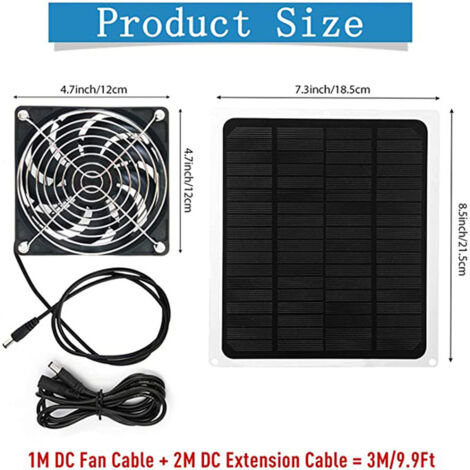 10 W Solarlüfter Fotovoltaik Photovoltaik Solar Belüfter Solarventilator Lüfter 10 W Solarlüfter Fotovoltaik Photovoltaik Solar Belüfter Solarventilator Lüfter