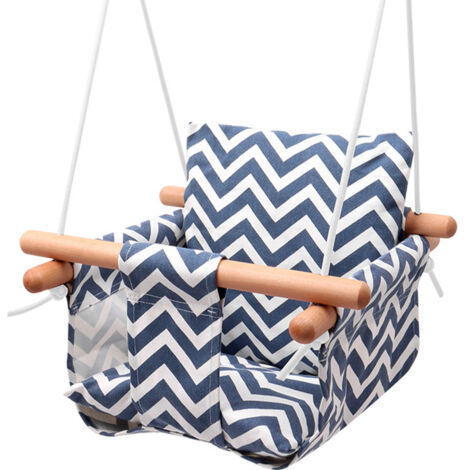 Schaukel Outdoor Indoor für Kinder – Robuste Kinderschaukel Outdoor Indoor mit Verstellbarem Seil – Hochbelastbarer Kunststoff, Witterungsbeständig – Für Klettergerüste, Spielgeräte und Bäume