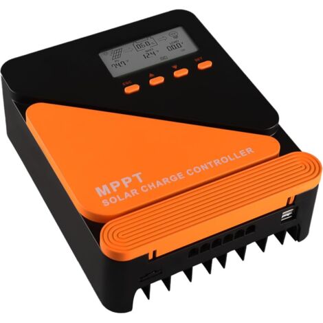 MPPT Solarladeregler 12V/24V – 20A, 2 USB, Parame Produktbild-Vorschau 4
