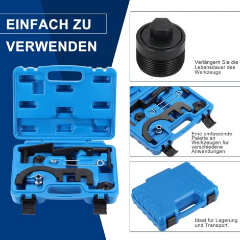8-teiliges Serpentin-Riemen-Einstellwerkzeug-Set – 3/8" Vierkantantrieb, Hahnenfußschlüssel 13–15 Mm, Für Spannrollen 15–18 Mm, Metall