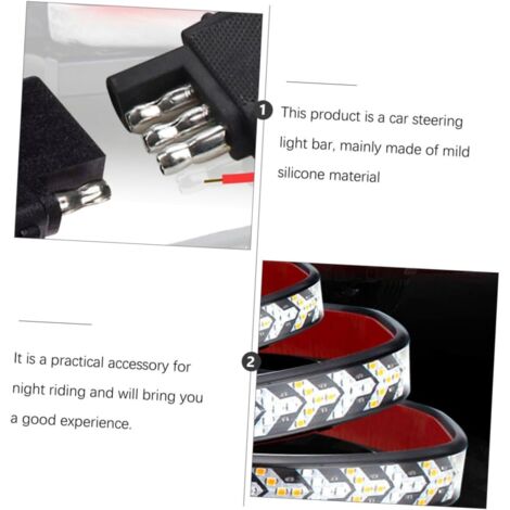 1 Stück 48 LED-Blinkerlichtleiste Bremslicht Auto-Rücklichter ...