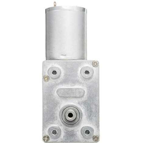 DPNABQOOQ 370 DC 6V 12V 24V Getriebemotor-Encoder 12-1360RPM Elektrischer Mikrometall-Getriebe