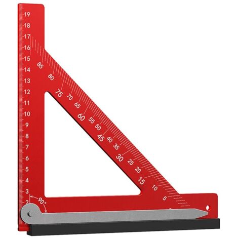 Angle Reader Ruler Easy-to-Read Ruler, Lightweight Angle Finder, Multi-Purpose Measuring ...