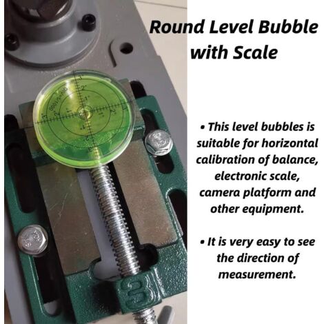 10 Unidades De Burbuja De Nivel De Burbuja De Nivel De Grado | Envío Gratis