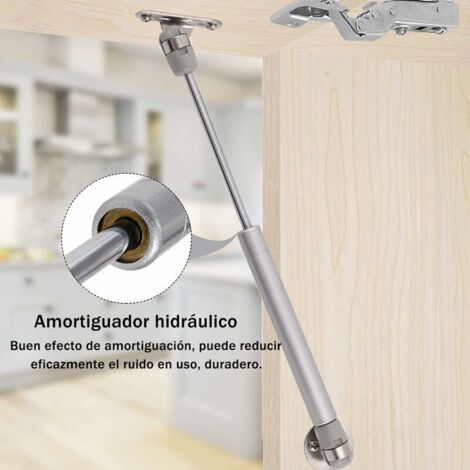 4 Amortiguadores De Gas JZK De 120N – Cierre Suave Para Puertas De Cocina, Armarios Y Jugueteros