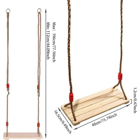 El mejor columpio de madera para bebés: seguro y duradero para interiores y exteriores El mejor columpio de madera para bebés: seguro y duradero para interiores y exteriores
