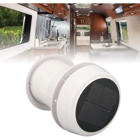 QuietCool Solar gable attic fan 14.5-in dia Solar Gable Vent Fan