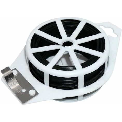Legacci Per Pomodori Fascette Giardino Filo Per Legare Piante Da Giardino DBOO - 50 M Verde Con Taglierino Accessorio Orto Spago Per Decorazioni
