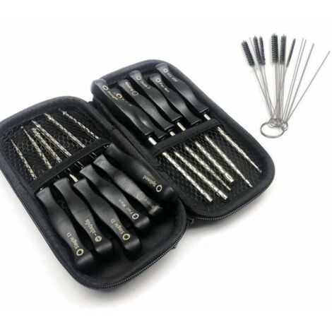 Strumento Di Regolazione Vite Pilota Per Carburatore Moto - 41.5 Cm, Testa Angolata 110°, Punta Girevole - Per ATV, UTV, Moto Da Neve - 2