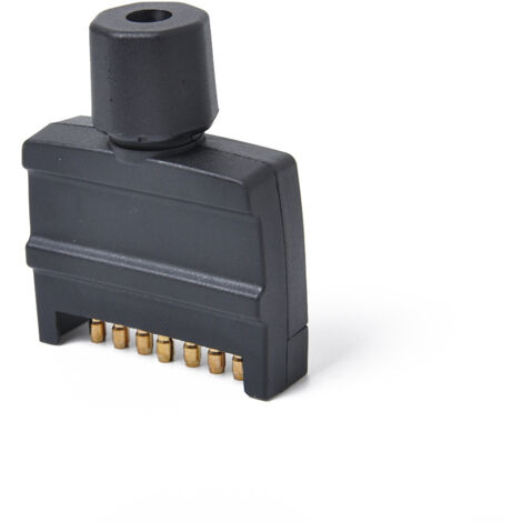 Adattatore Spina A 7 Pin Rotondo Per Rimorchio - Connettore Gancio Traino 12V, Universale Per Veicoli E Camper